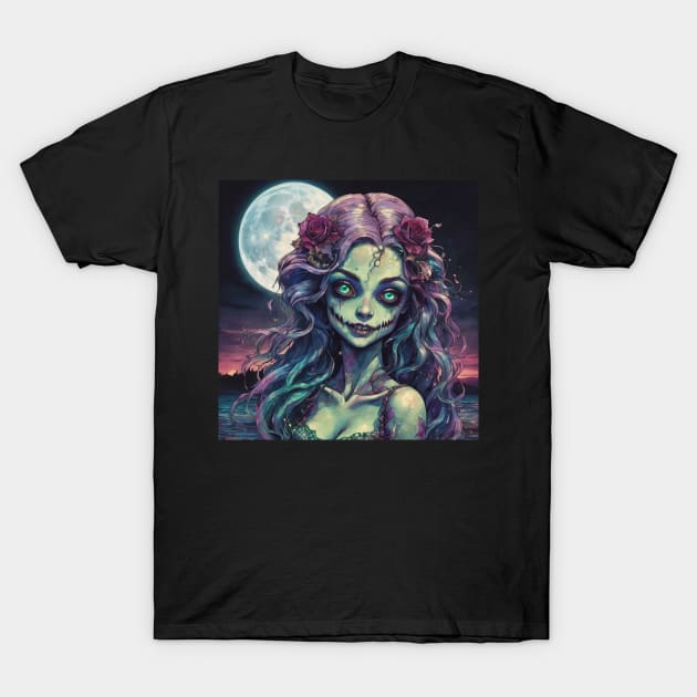 Zombie art design illustration T-Shirt by nonagobich